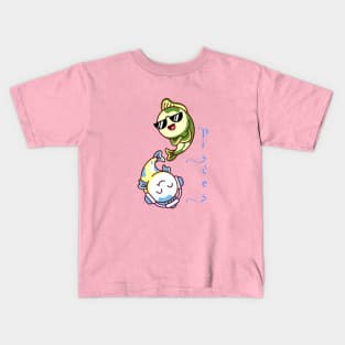 kawaii pisces Kids T-Shirt